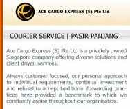 Ace Cargo Express (S) Pte Ltd